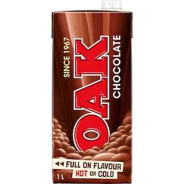 Oak Chocolate Long Life Milk UHT 1L