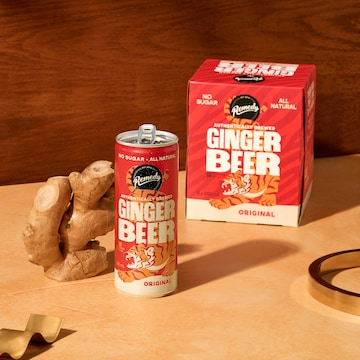 Remedy Ginger Beer Cans Original 250mL x 4 pack