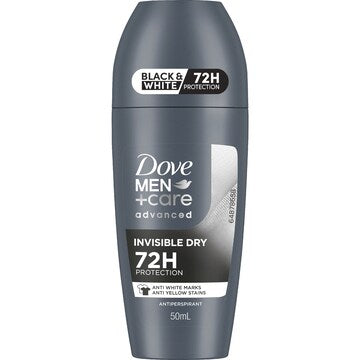 Dove Men +Care Advanced Invisible Dry Roll On 72h Protection 50mL