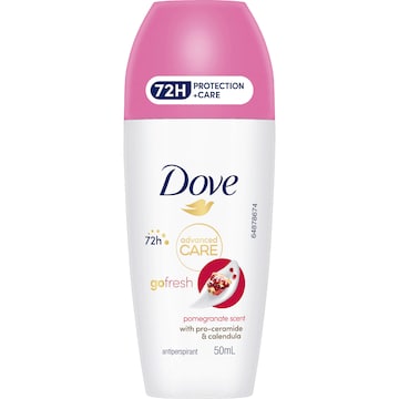 Dove Women Advanced 72hr Deodorant Roll On Pomegranate 50mL