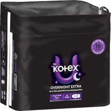 U by Kotex Overnight Extra Pads Long With Wings 16 pack