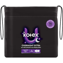 U by Kotex Overnight Extra Pads Long With Wings 16 pack