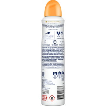 Dove Advanced Care Deodorant Passionfruit & Lemongrass 72h 250mL