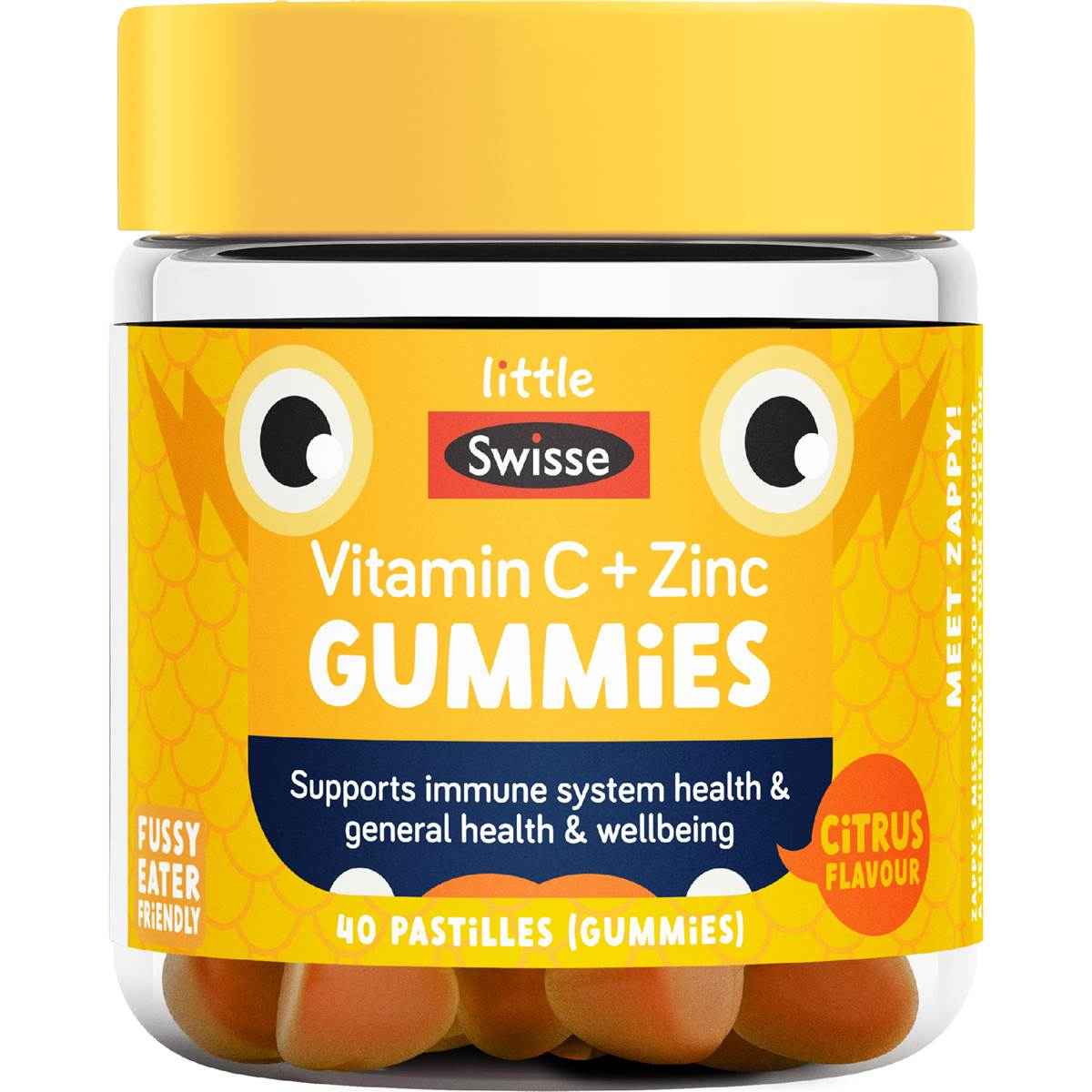 Little Swisse Vitamin C & Zinc Gummies 40 pack