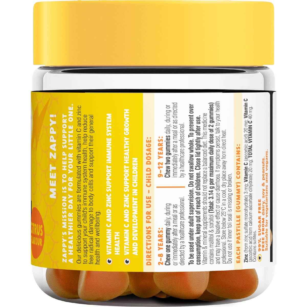 Little Swisse Vitamin C & Zinc Gummies 40 pack