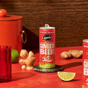 Remedy Ginger Beer Cans Lime 250mL x 4 pack