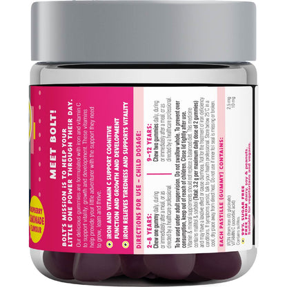Little Swisse Iron + Vitamin C Gummies For Kids 40 pack
