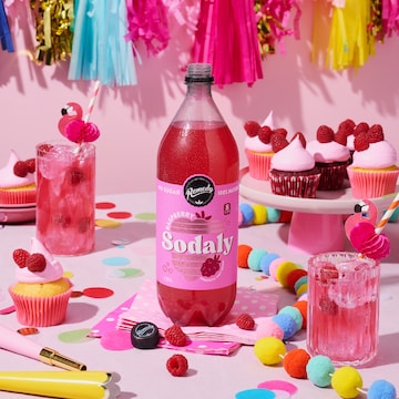 Remedy Sodaly Soft Drink Raspberry 1.25L