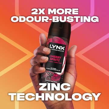 LYNX Fine Fragrance Collection Body Spray Cherry Spritz 72h 150mL