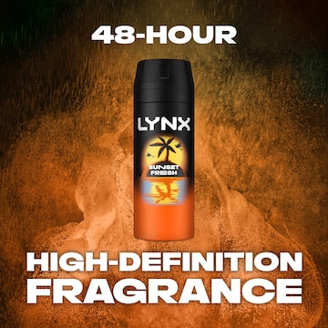 LYNX Deodorant Body Spray Sunset Fresh 48h 165mL