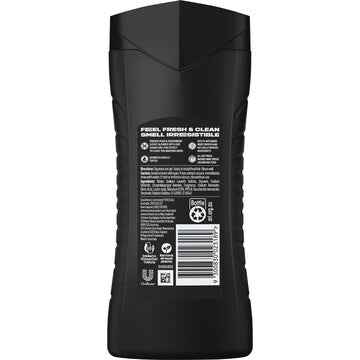 Lynx 3 In 1 Body Face Hair Wash Black 400mL