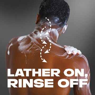Lynx 3 In 1 Body Face Hair Wash Black 400mL