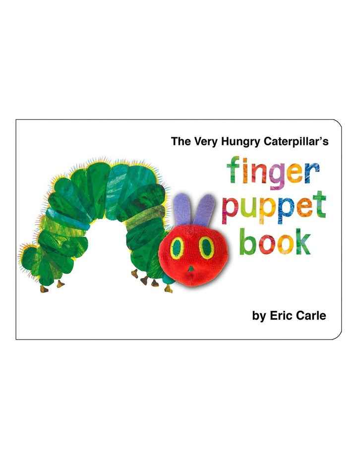 The Very Hungry Caterpillar's Finger Puppet Book by Eric Carle (hardback)