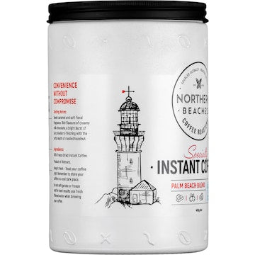 Northern Beaches Coffee Roasters Specialty Instant Coffee Palm Beach Blend 400g