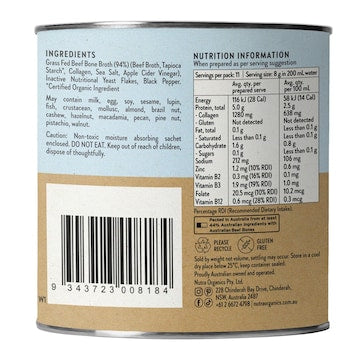 Nutra Naturals Beef Bone Broth Hearty Original 88g