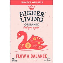 Higher Living Women's Wellness Flow & Balance Tea Bags 15 pack