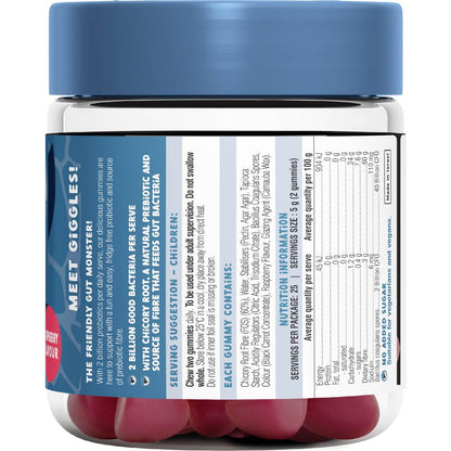 Little Swisse Prebiotic + Probiotic Gummies For Kids 50 pack