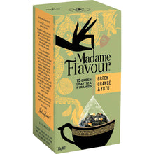Madame Flavour Green Orange & Yuzu Tea Bags 15 pack