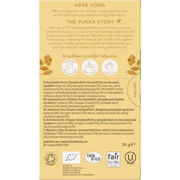 Pukka Lemon Ginger & Manuka Honey Tea Bags 20 pack