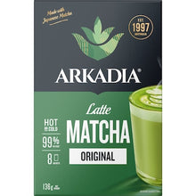 Arkadia Latte Matcha Sachets Original 8 pack
