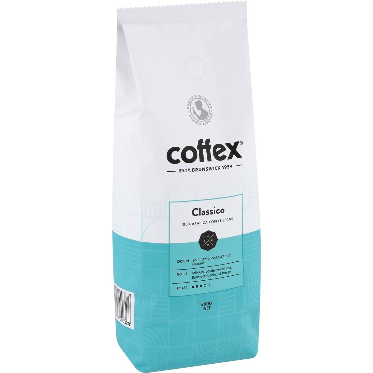 Coffex Classico 100% Arabica Coffee Beans 500g