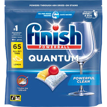 Finish Quantum Dishwasher Tablets Lemon 65 pack