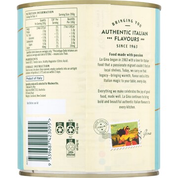 La Gina Diced Tomatoes 800g