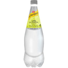 Schweppes Zero Sugar Lime & Lemon Sparkling Mineral Water 1.1L