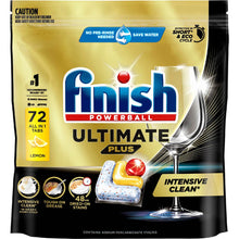 Finish Ultimate Plus Dishwashing Tablets Lemon 72 pack