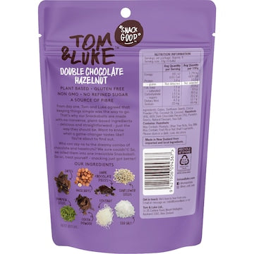 Tom & Luke Snacka Balls Double Chocolate Hazelnut 132g