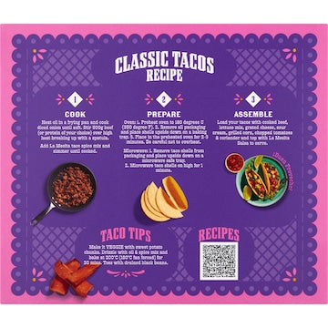 La Mesita Hard Taco Shells 12 pack