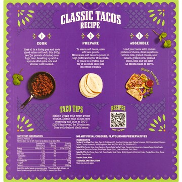 La Mesita Soft Taco Kit 410g