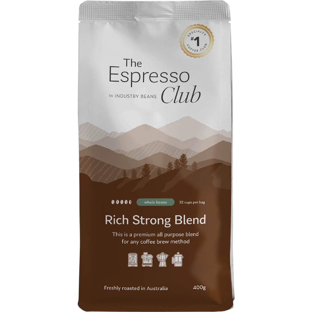 The Espresso Club Rich Strong Blend 400g
