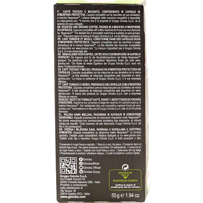 Gimoka Nespresso Pods Brasile 10 pack