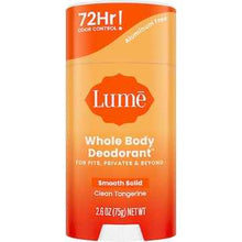 Lume Whole Body Deodorant Stick Clean Tangerine 75g