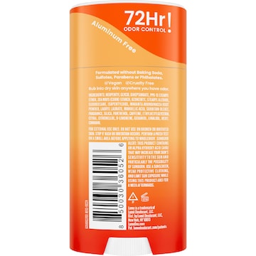 Lume Whole Body Deodorant Stick Clean Tangerine 75g