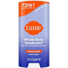 Lume Whole Body Deodorant Stick Soft Powder 75g