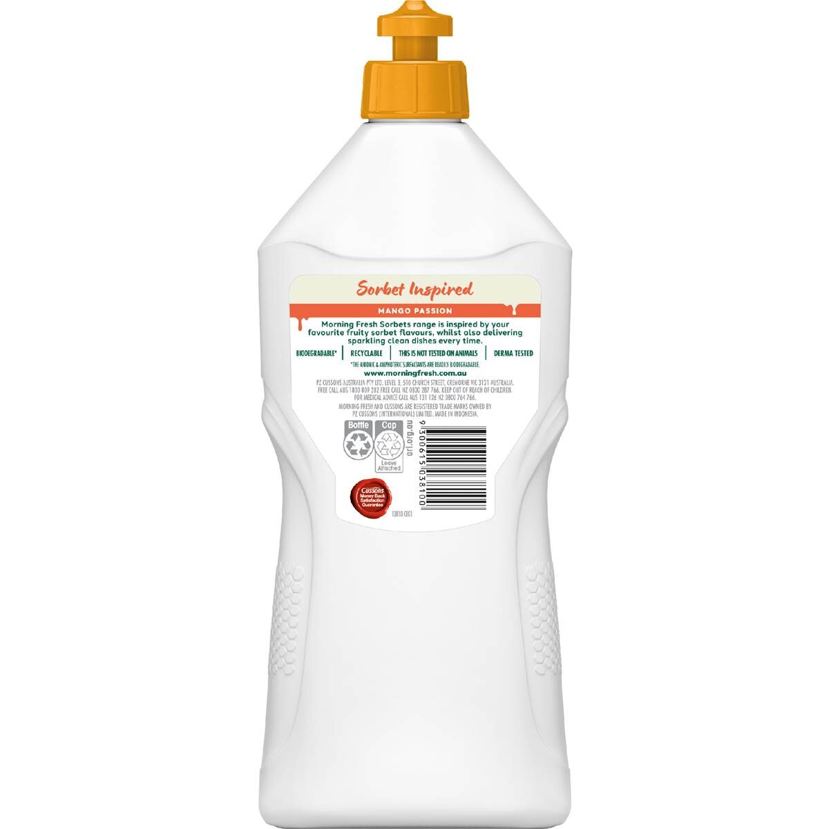 Morning Fresh Dishwashing Liquid Mango Passion 680mL