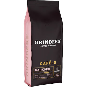 Grinders Cafe Q Darkoko Coffee Beans 1kg