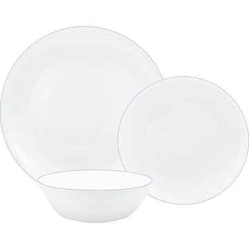 MINT Opal Glass Dinner Set 12 pack