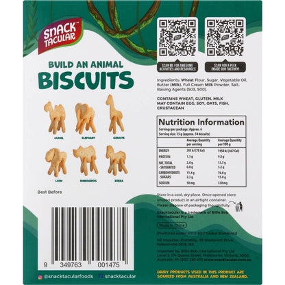 Snacktacular Build An Animal Biscuits 2 pack