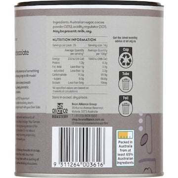 Indulge Your Senses Dark Drinking Chocolate 350g