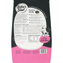 Billie's Bowl Puppy Dry Dog Food With Aussie Chicken 3kg