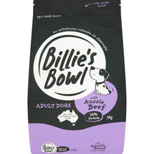 Billie's Bowl Adult Dry Dog Food With Aussie Beef 3kg