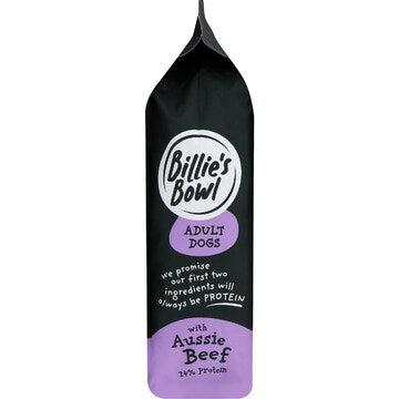 Billie's Bowl Adult Dry Dog Food With Aussie Beef 3kg