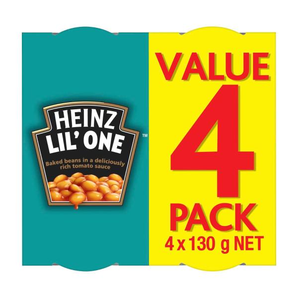 HEINZ BAKED BEANS IN TOMATO SAUCE BEANS 4 PACK