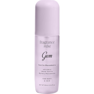 Gem Fragrance Body Mist Vanilla Macadamia 90mL