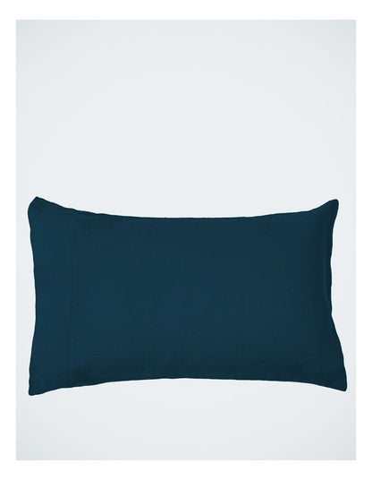 Sandy Cape Washed Belgian Linen Sheet Set in Seaglass