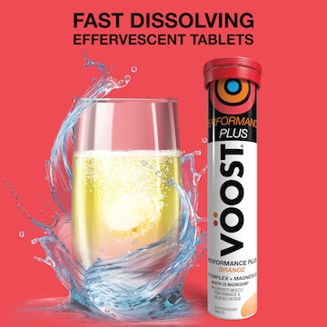 VOOST Performance Plus Effervescent Tablets Orange 20 pack