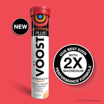 VOOST Performance Plus Effervescent Tablets Orange 20 pack